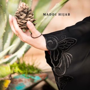 چادر عربی پروانه مخملی