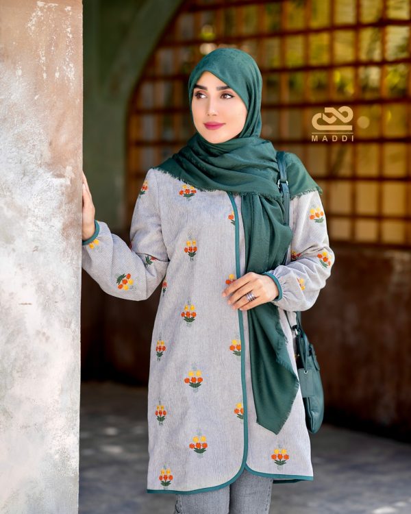 تونیک مخمل  مینا