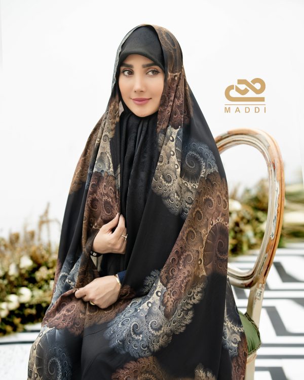 چادر کرپ نخ سوپر دیجیتال - Image 2