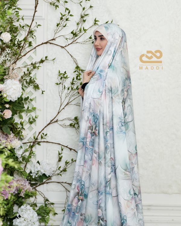 چادر سیلک عروسانه - Image 3