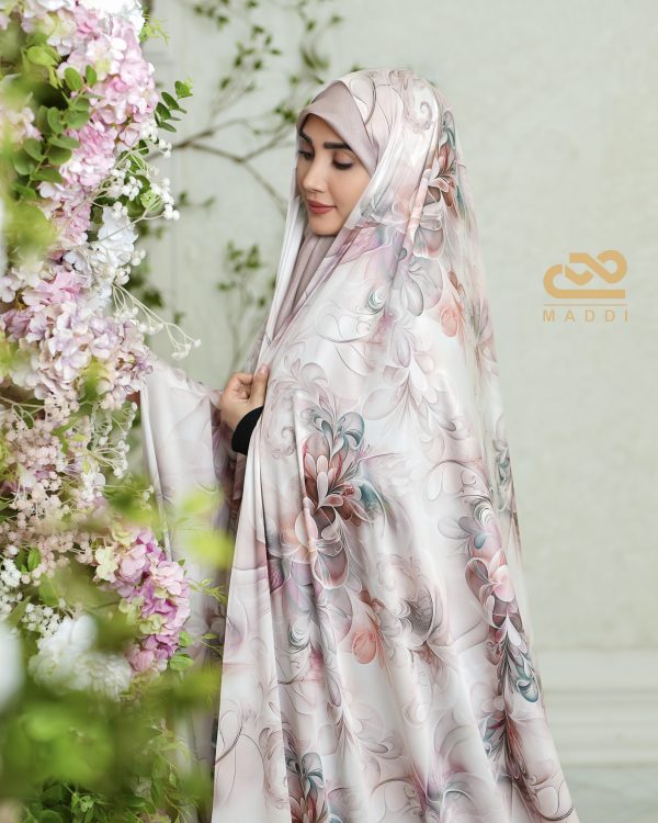 چادر سیلک عروسانه - Image 4