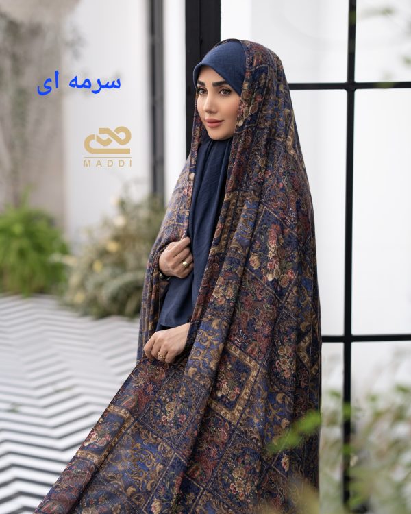 چادر نخ پنبه قابی - Image 4