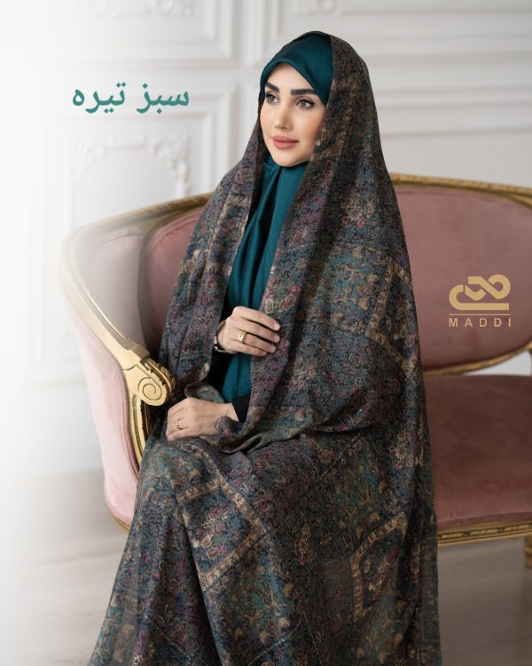 چادر نخ پنبه قابی - Image 2