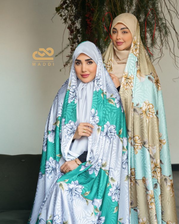 چادر رنگی ژاکارد - Image 2