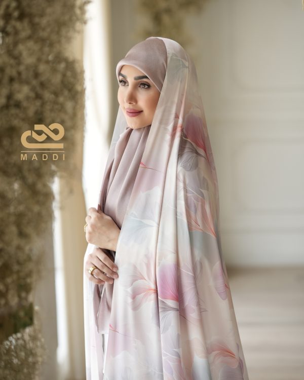 چادر سیلک عروسانه - Image 4