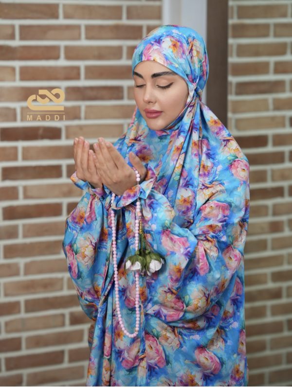 چادر نمازي سه بعدي آستين دار