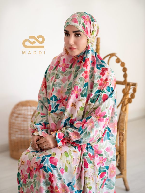 چادر نمازی سه بعدی آستین دار