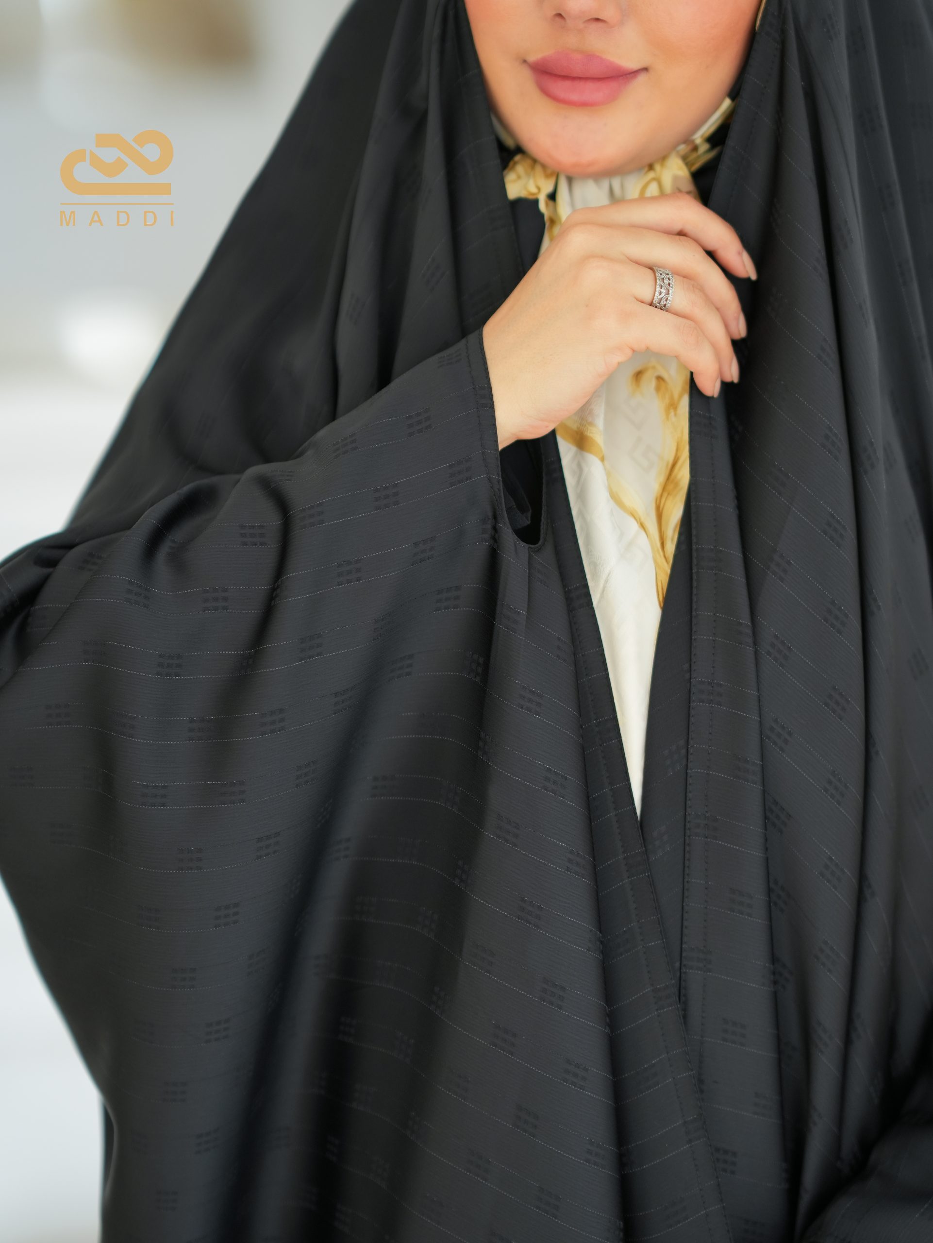 چادر عربي چهارخانه - Image 3