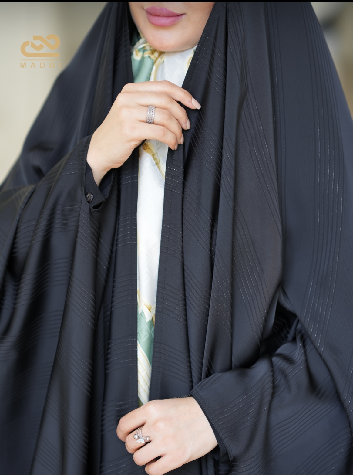 چادر عربي طرح ٥ خط - Image 2